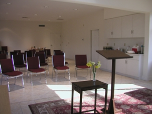 Retreat Center meeting room